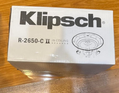 Klipsch R-2650-C II In-Ceiling Speaker - BRAND NEW SEAELED BOX
