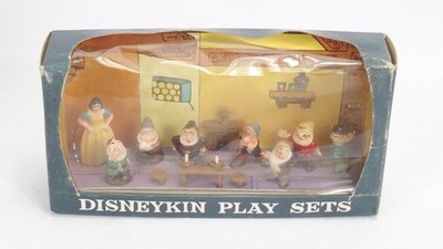 Disneykin Marx Toys Disney 60er J. - Play Set 2 Schneewittchen - 6 Figuren OVP
