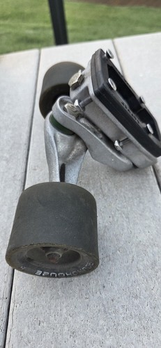 Vintage Orig. Neil Carver C7/C2 Truck Set Roundhouse Wheels Radpads Surf Skate Lesen - Bild 13 von 23