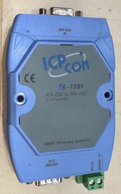 ICP I-7551 RS-232 TO RS-232 CONVERTER    -   I-7551 Galvanischer Trenner RS232