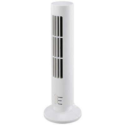 Renkforce RF-USBF-690-WH USB-Ventilator   (B x H x T) 105 x 335 x 105 mm