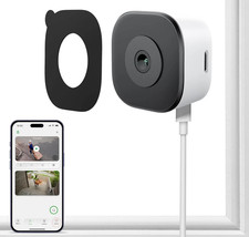 5MP 3K Window Camera for Home Security, 5G 2.4Ghz WiFi Human Detection Alert, AI