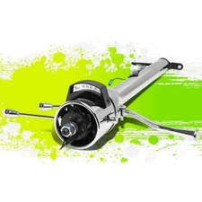 32" Chrome Polished Hot Rod Tilt Shift Automatic AT Steering Column for GM 55-59