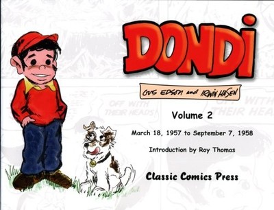 DONDI VOLUME 2 By Gus Edson & Irwin Hasen & Charles Pelto *Excellent Condition*
