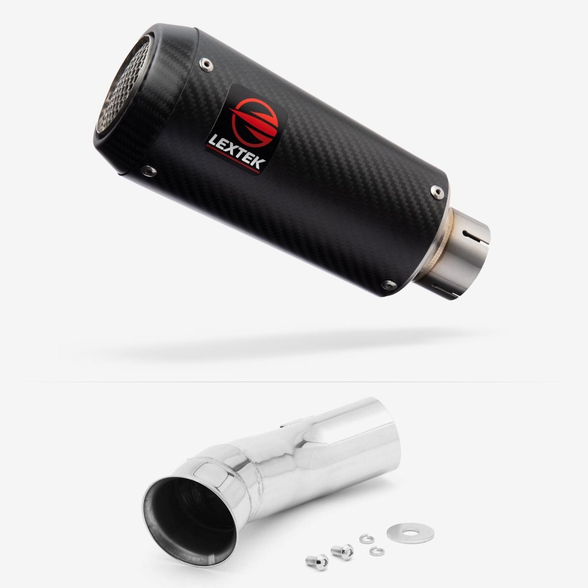 Lextek Slip-on Stainless Steel 180mm Exhaust for KTM 790 Duke 18-21