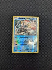 Pokémon card - White Kyurem Reverse Holo - Fates Collide 21/124 - LP