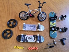 Vintage Tech Deck Lot Skateboards Snowboard Flick Trix Bike Parts Tools Etc RARE