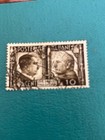 italian italy Mussolin hitler stamp — photo 1