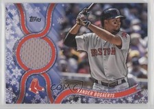 2018 Topps Holiday WalMart Mega Box Relics Xander Bogaerts #R-XB 0l1