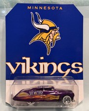 Custom Hot Wheels Passion Minnesota Vikings White Wall Tires Custom Hot Wheels Passion Minnesota Vikings White Wall Tires