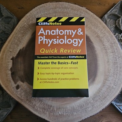 Cliff Notes Anatomy and Physiology Quick Review Coverage Core Concepts Paperback