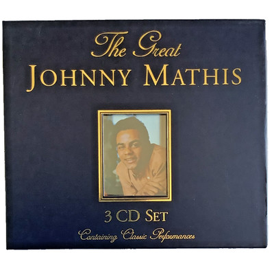 JOHNNY MATHIS THE GREAT JOHNNY MATHIS 3 CD NEW BOX SET 2004 RAJON DISTRIBUTION