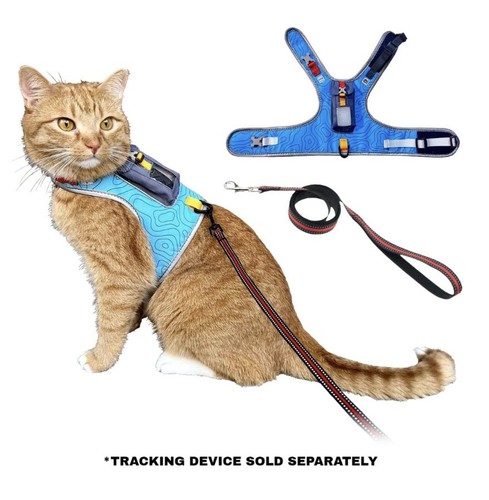 Travel Cat The Pathfinder With GPS Tracker Pocket Reflective Harness And Leash S