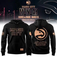 New  Hawks Magic City Limited Edition Hoodie Black Size S-5XL