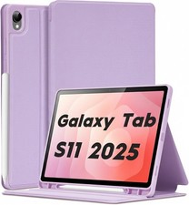 Case for Samsung Galaxy Tab S11 11 Inch 2025 with S Pen Holder, Multi-Angle View