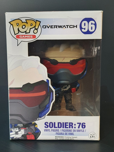 Funko POP! Games: Overwatch - Soldier: 76 #96 - Picture 1 of 4