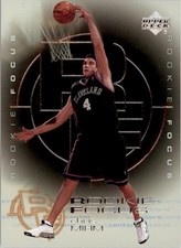 2000-01 Upper Deck Rookie Focus #RF9 Chris Mihm Card. rookie card picture