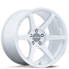 19x8.5 Motegi Wheels Mr160 Battle Vi Matsuri White Pearl Rims 5x114.3 1pc