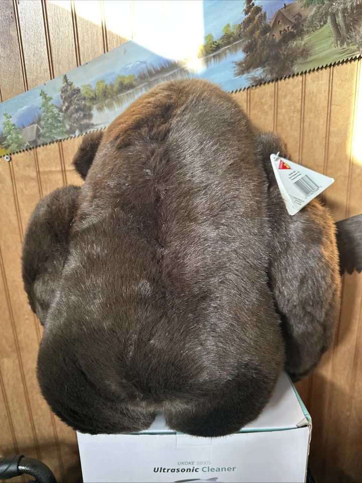 1988 DAKIN TSURUYA Коричневая Горилла Мягкое Животное Плюшевая Обезьяна РЕДКАЯ - Изображение 3 из 4