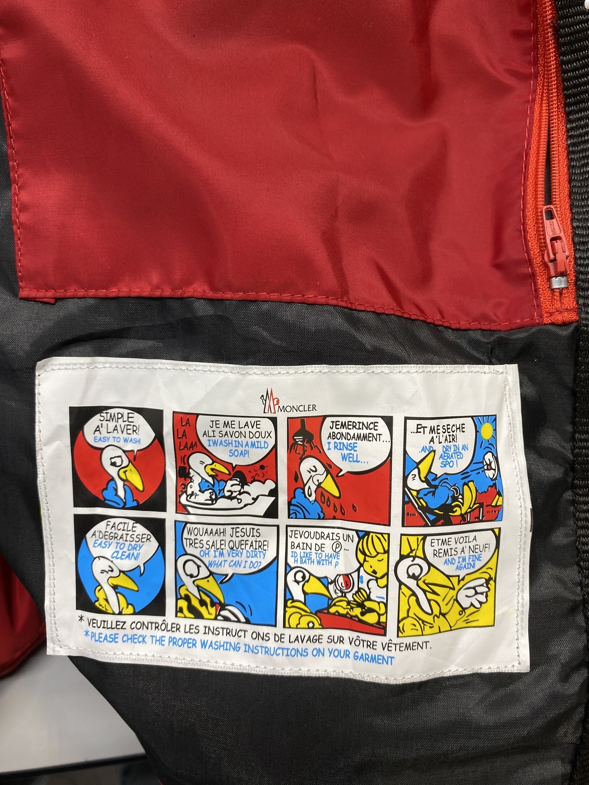 Moncler Womens Mr. Moncler Puffy Hooded Down Coat Size L Red thumbnail 14