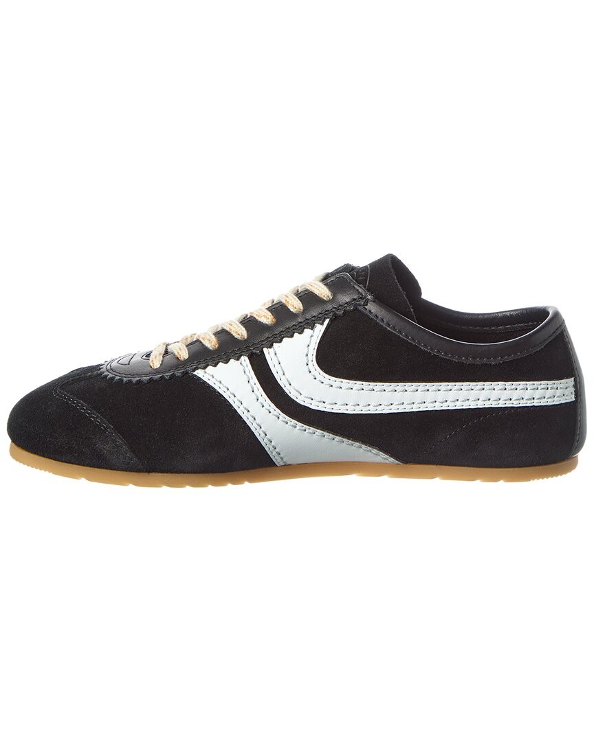 Dries Van Noten Suede & Leather Paneled Sneaker Women's View 2