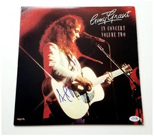 Amy Grant Signed In Concert Vol. 2 Album Cover LP ACOA