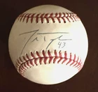 Danny Farquhar MLB Tampa Bay Rays Signed MLB Authentic Baseball MLB COA