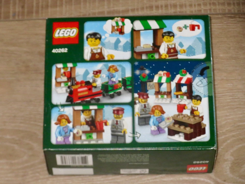 LEGO Creator Winter Village Set # 40262 Paseo en Tren de Navidad NISB Foto 2 de 2