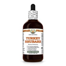 Turkey Rhubarb Rheum Palmatum Glycerite, Dried Root Liquid Extract