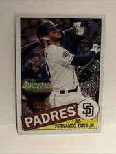2020 Topps 1985 Topps Chrome Baseball Fernando Tatís Jr. SILVER PACK MOJO PADRES