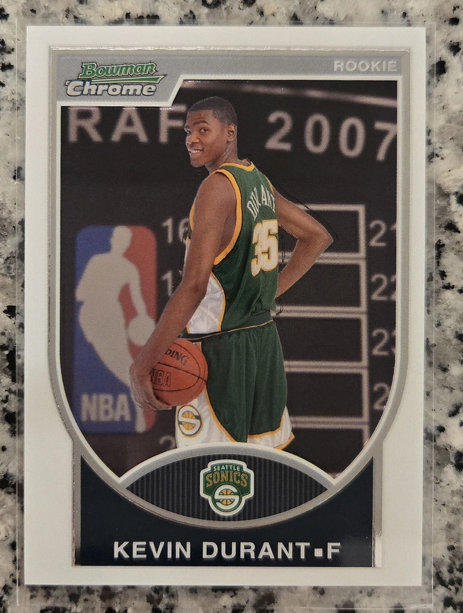 Topps Kevin Durant Basketball 2007-08 Season Sports Trading Cards
