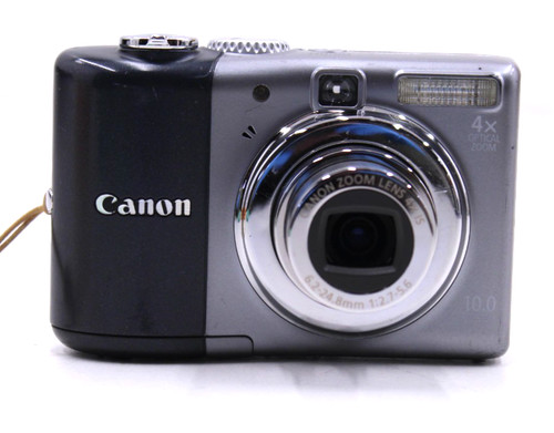 Canon PowerShot PC1309 A1000 IS 10.0MP 2008 Digital Camera w/ 4GB SD Card