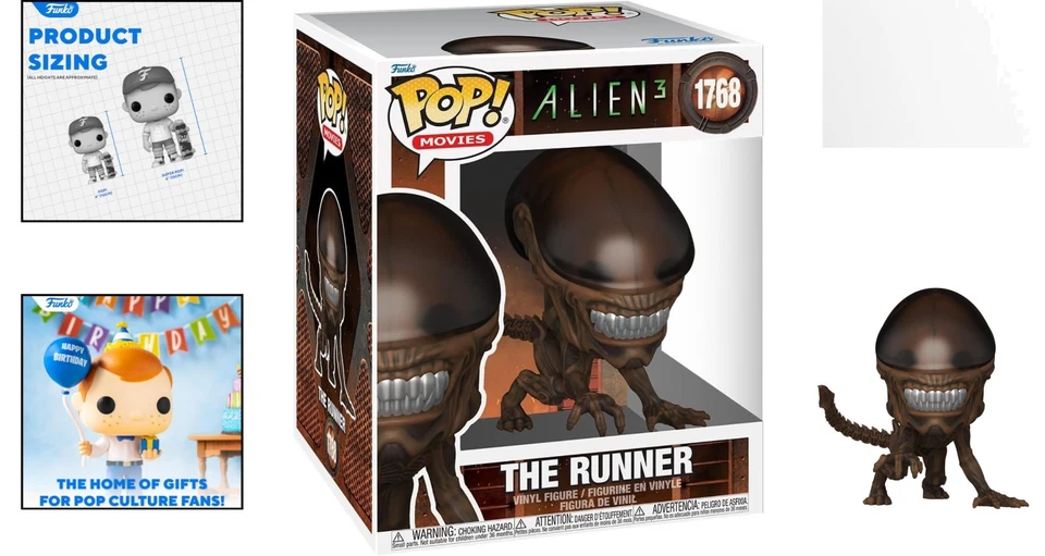 Funko Pop! Alien 3 Xenomorph in Vinile da Collezione 16,5 cm - Regalo Perfetto - Immagine 2 di 4