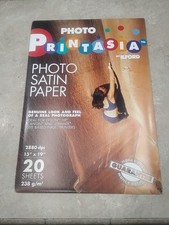 Ilford Printasia Photo Satin Paper 20 Sheets Unopened 13" X 19" Very Large