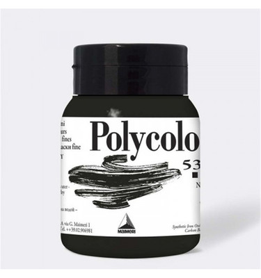 Acrylic Polycolor 500 Ml - 530 Black