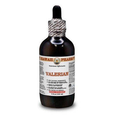 Valerian Liquid Extract, Organic Valerian (Valeriana Officinalis) Dried Root Tin