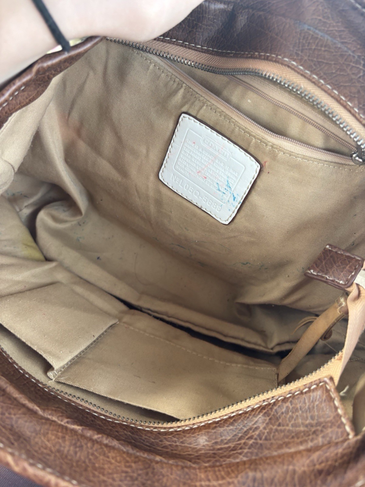 Coach Patchwork Multicolor Tote Zip Closure Inner… - image 4