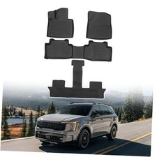 Floor Mats for 2021-2025 2026 1st to 3rd Row  For  21-26  Kia Sorento Non-Hybrid