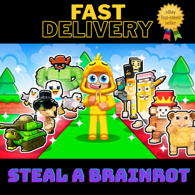 Roblox | Steal A Brainrot | Rebirth 8-16 Brainrots [24hrs Delivery