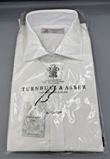 Turnbull & Asser Shirt Regent Collar & 2-Button Cocktail Cuff UK:17.5, RRP:�315!