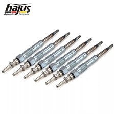 Original Hajus 6x Glühkerze Glühstift BMW 1er E87 3er E46 E90 5er E60 E61 X3 E83