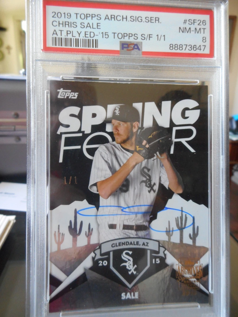 Topps Chris Sale Baseball Serial Numbered Sports Trading Cards