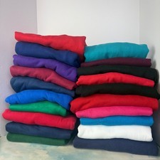 VTG USA 90s Blank Plain Raglan Crewneck Sweatshirt Lot 20 Wholesale Resale Mixed