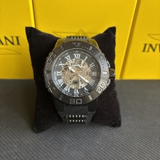Invicta Men's Skeleton Automatic Pro Diver Stainless Steel Watch Model 24744