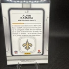 2025 Donruss Optic Alvin Kamara Base (RAW)