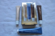 Summer Fridays The Holiday Trio Lip Butter Balm Jet Lag Mask Set in COCOA & MARS