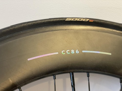 Neuf Inutilisés Alto Carbone Ensemble de Roues CC86 R / CC52 F 100x135mm 700c - Photo 3 sur 10