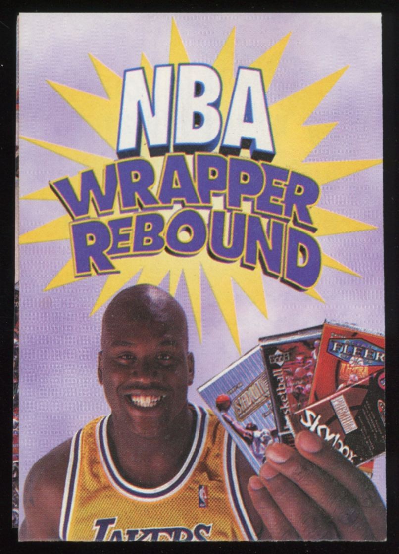 1998-99 NBA Wrapper Rebound Shaquille O'Neal