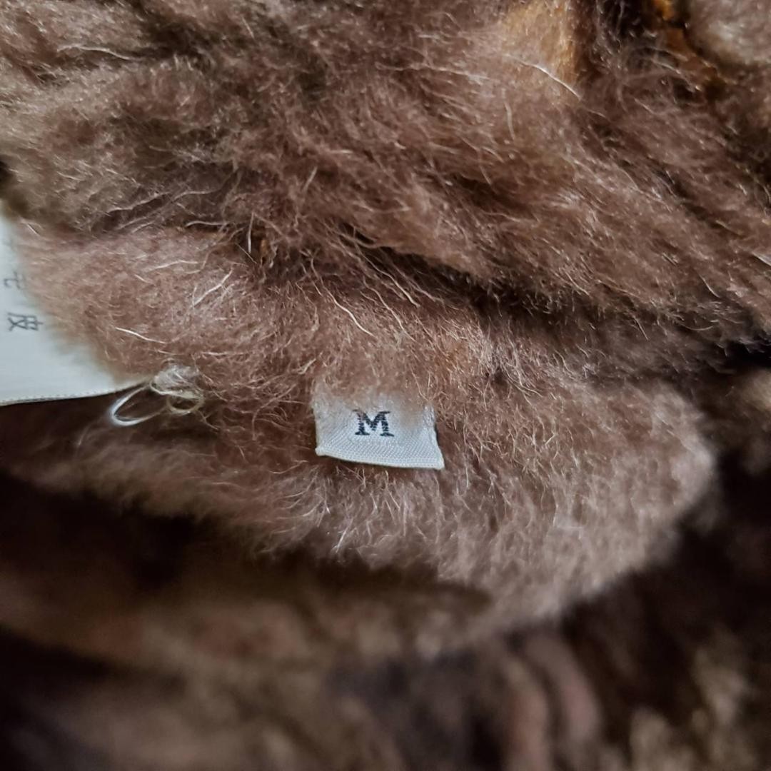 Type B-3 Flight Jacket Patchwork Sheepskin Mouton… - image 12