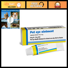 Pet Eye Health Treatment for Dogs, Cats, Horses, Birds  More - 0.35 oz Tube